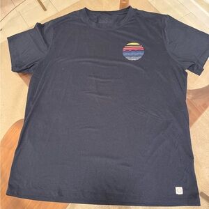 Marine Layer - Weekend Sport Blue Graphic T-Shirt - Blue Men’s Large